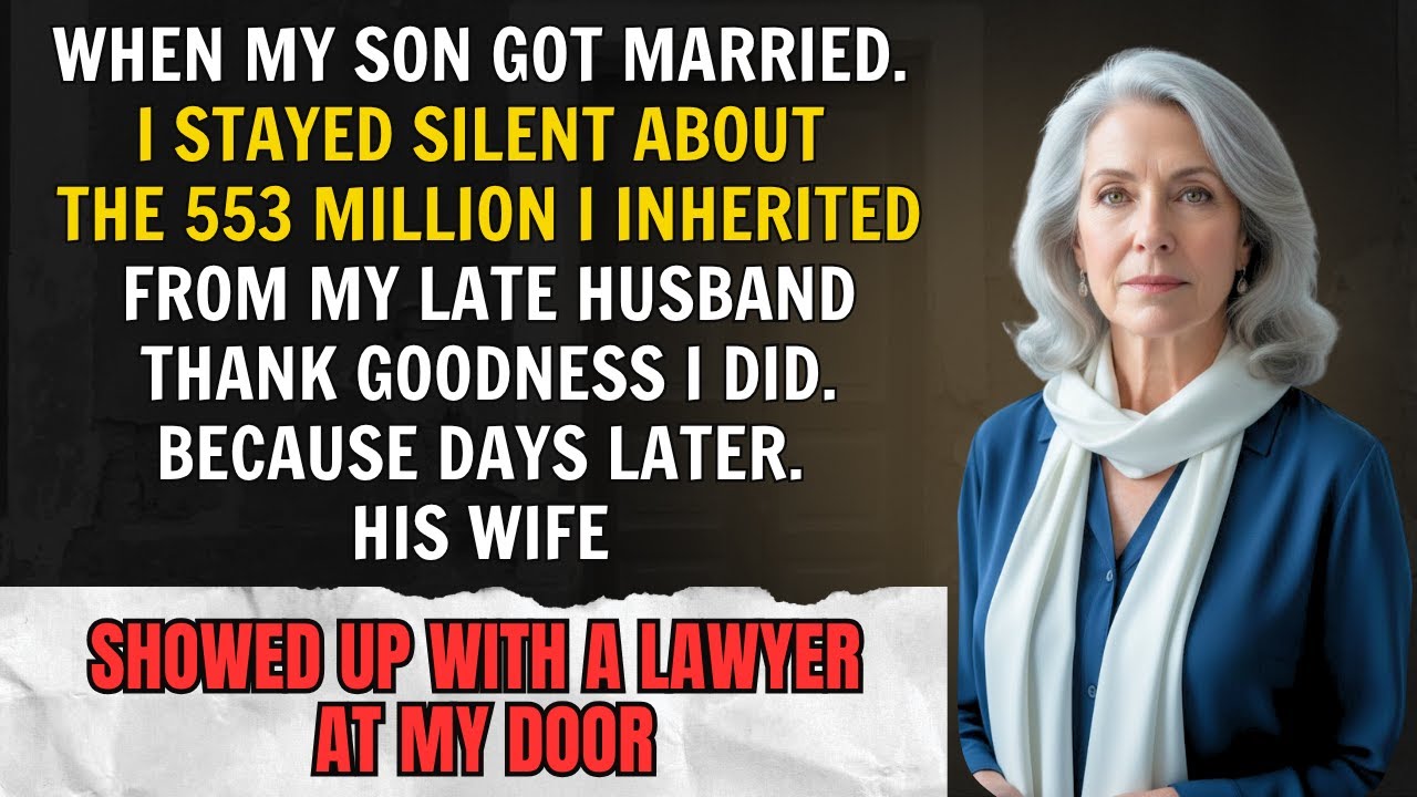 When My Son Got Married, I Stayed Silent About the $53 Million I Inherited from My Late Husband