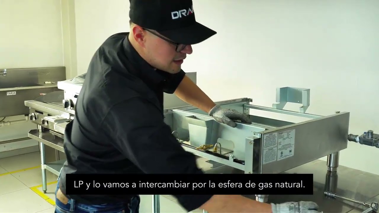 Cambio de Gas en Planchas Drago