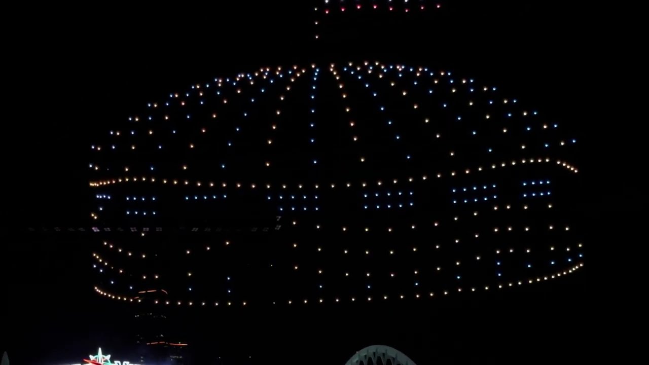 Mariners Drone Show 8/22/25 T-Mobile Park, Seattle, Washington