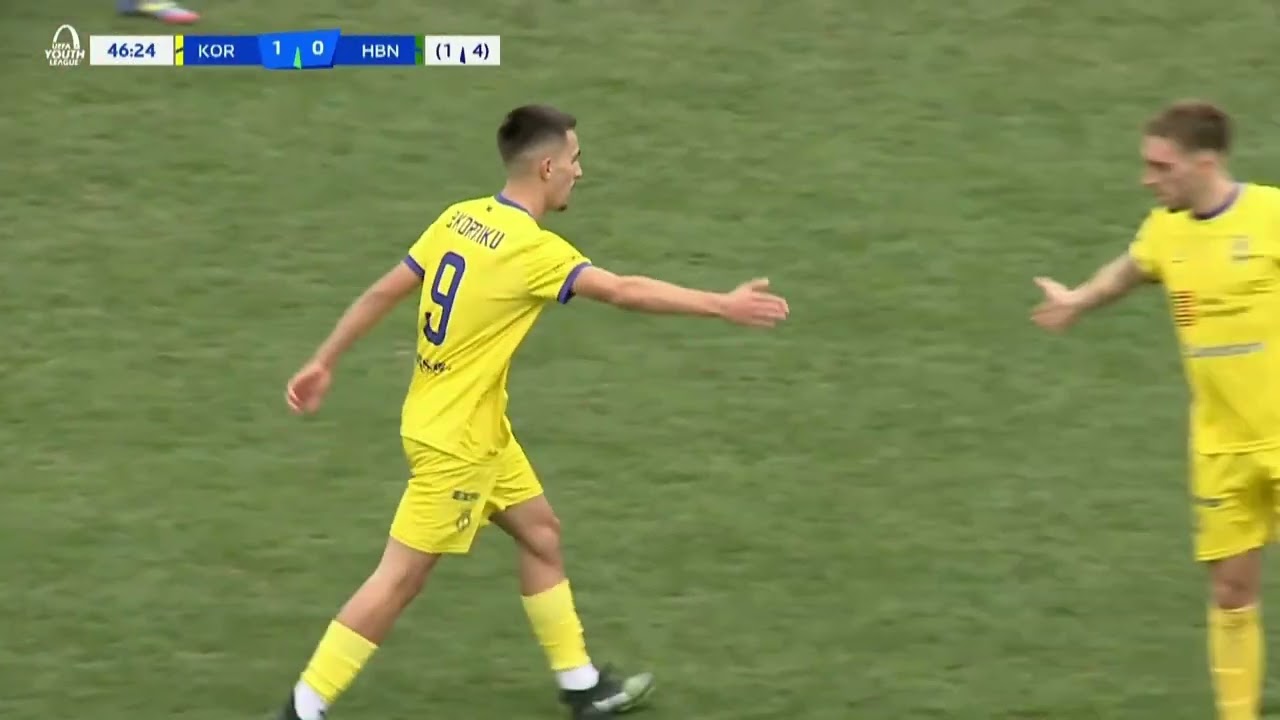 ⚽ UEFA Youth League, Second Round // FC 2 Korriku v. Hibernian F.C. 1-0