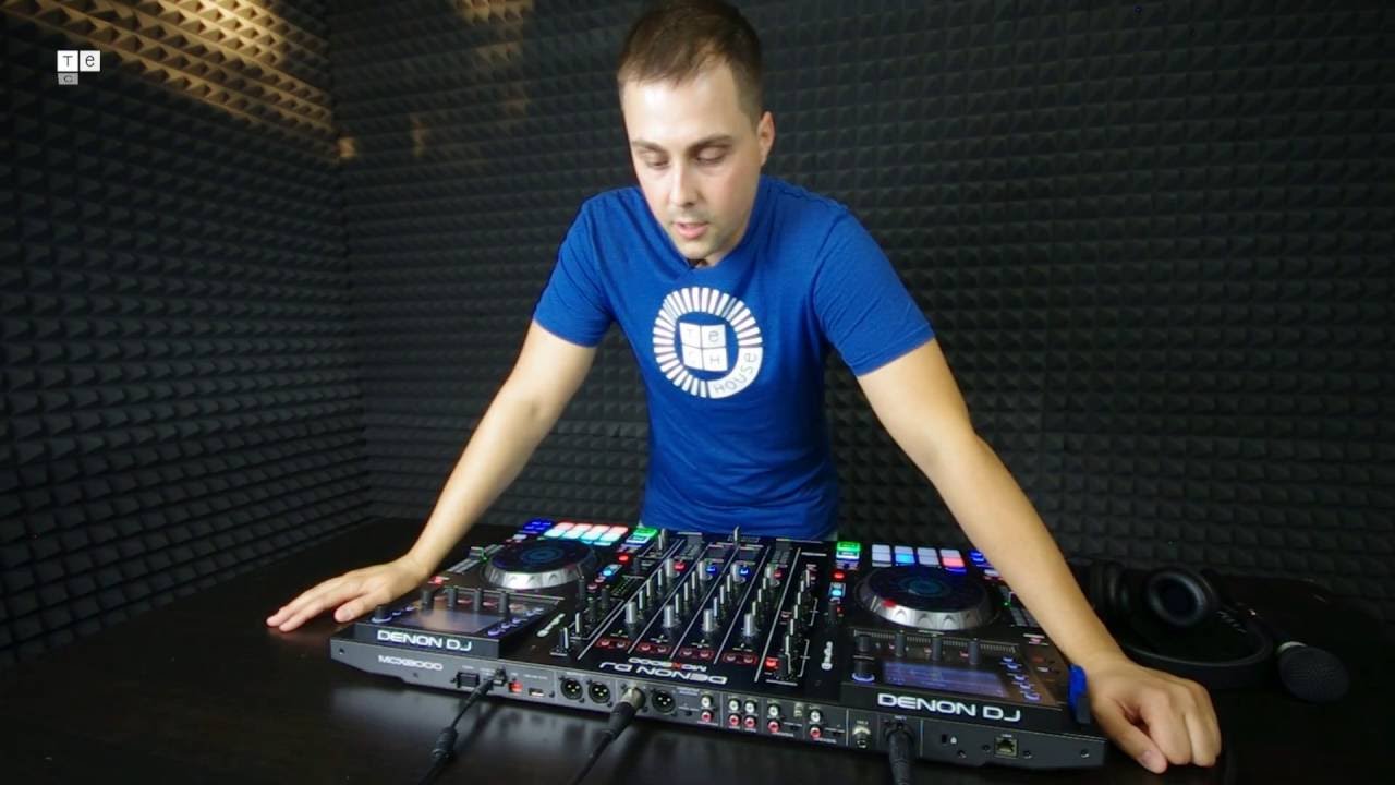 Techhouse - predstavenie Denon DJ MCX-8000