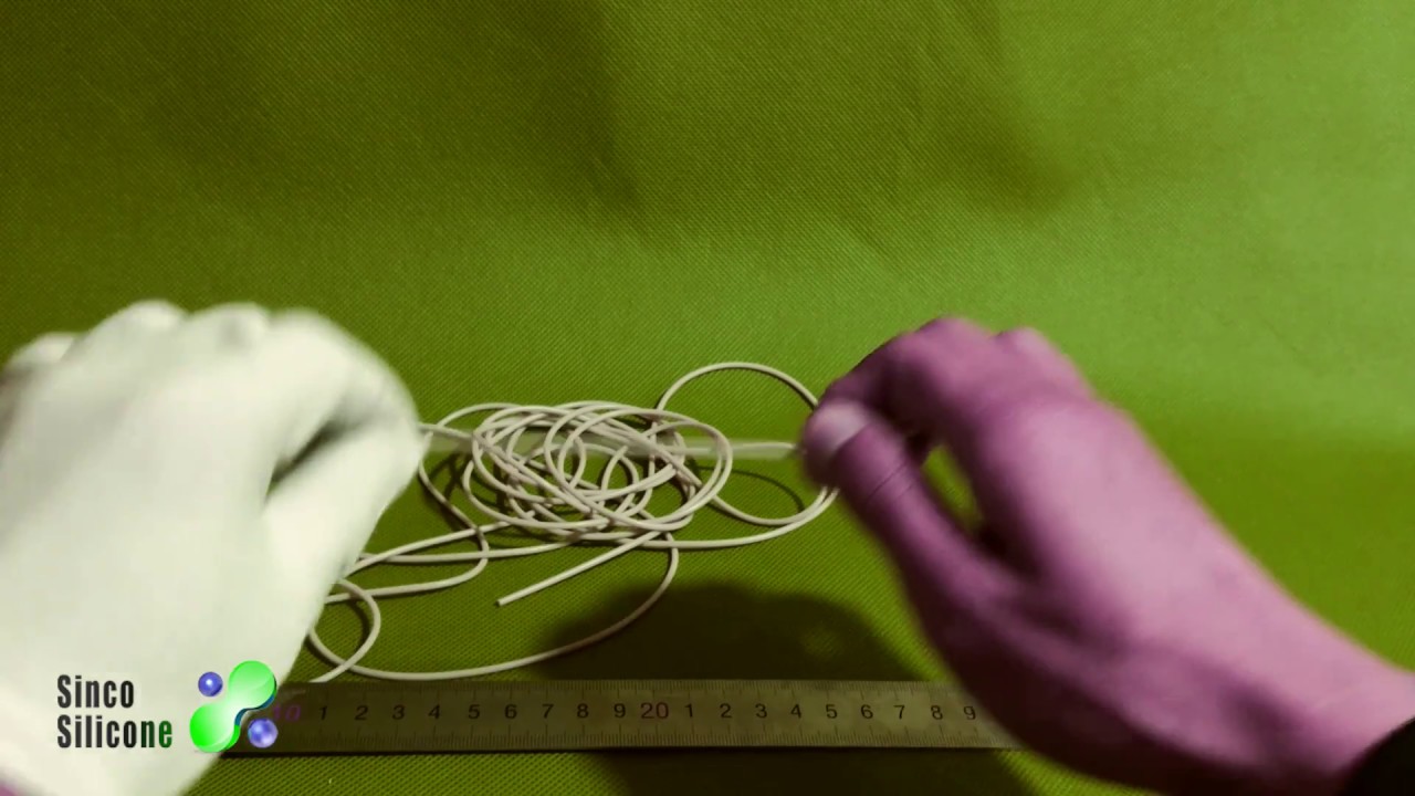 silicone tubing small diameter / flexible silicone rubber tube