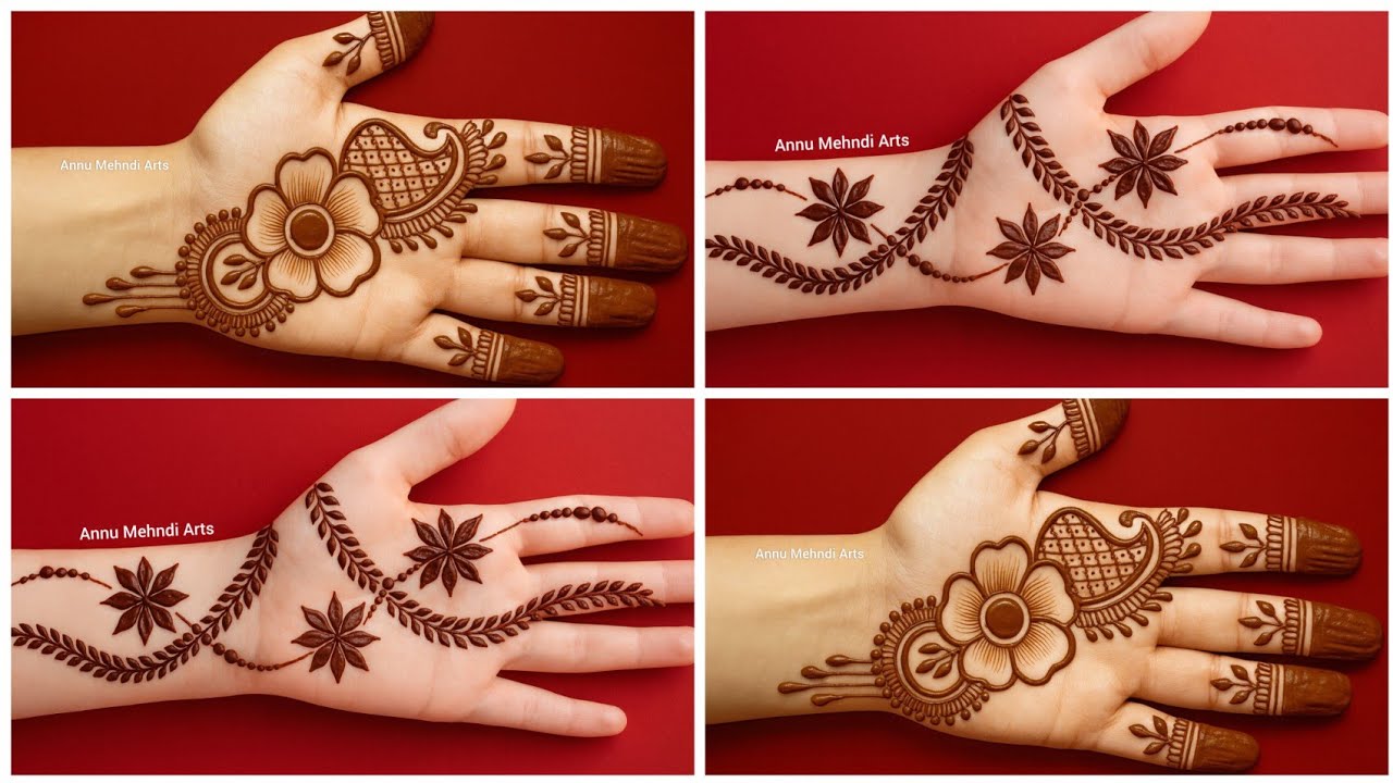 Valentine Special Cute Mehndi Designs | Easy Mehndi design | Simple mehandi design | Mehndi design 