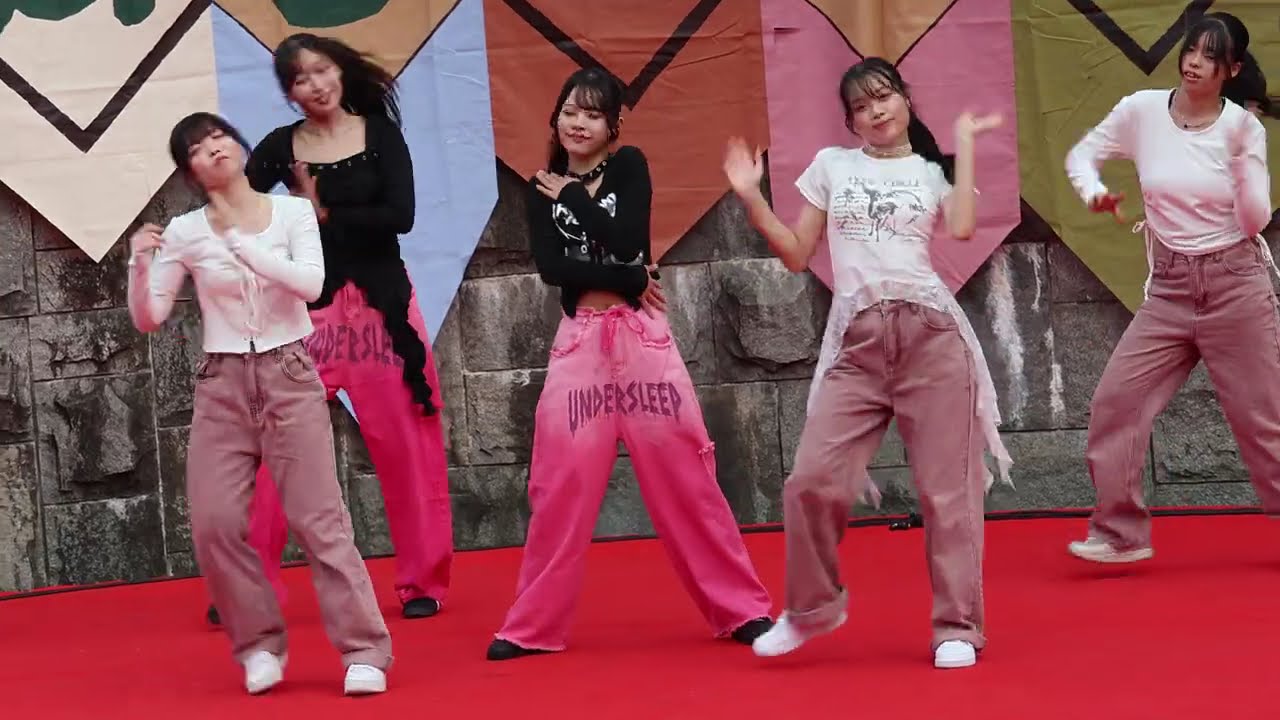 同級生の声援で終始笑顔　kawaii女子高ダンス部