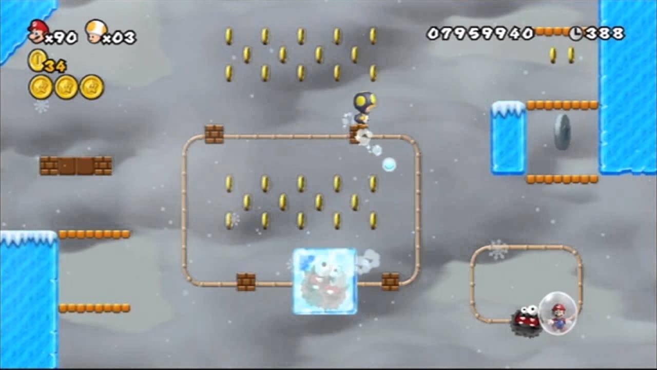 New Super Mario Bros. Wii - Monde 9 : Niveau 9-5