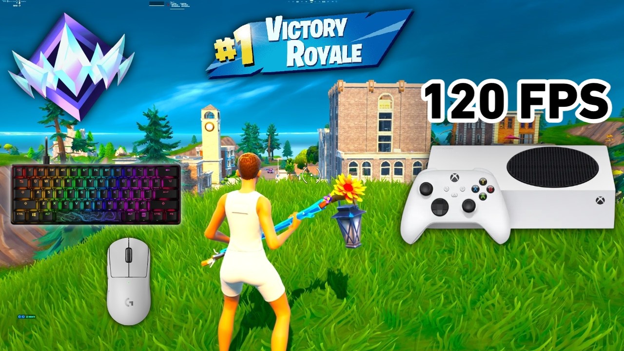 Fortnite Unreal Ranked Reload On Xbox Series S | Keyboard & Mouse Gameplay | 120 FPS | 4K