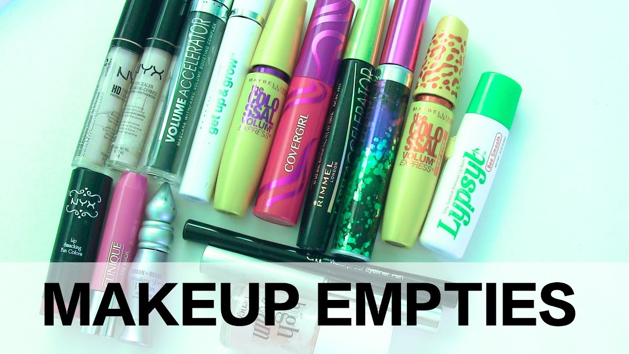 Makeup Empties!