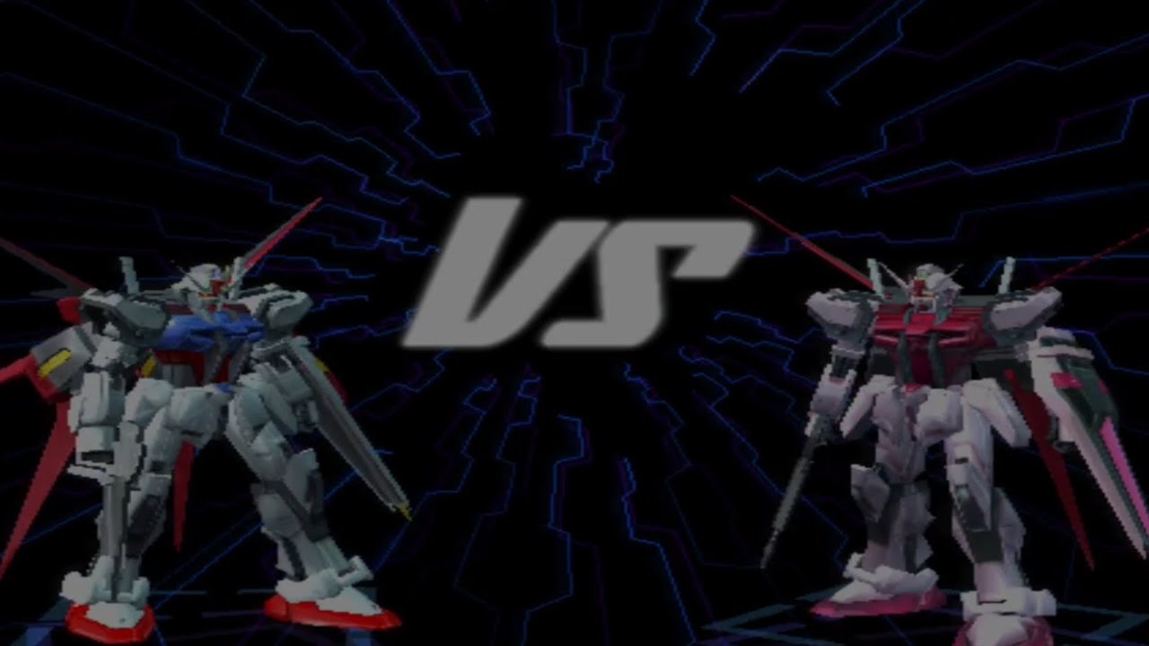 BATTLE ASSAULT 3 С УЧАСТИЕМ GUNDAM SEED~(PS2)~AILE STRIKE GUNDAM VS STRIKE ROUGE~РЕЖИМ ПРОТИВОСТО...