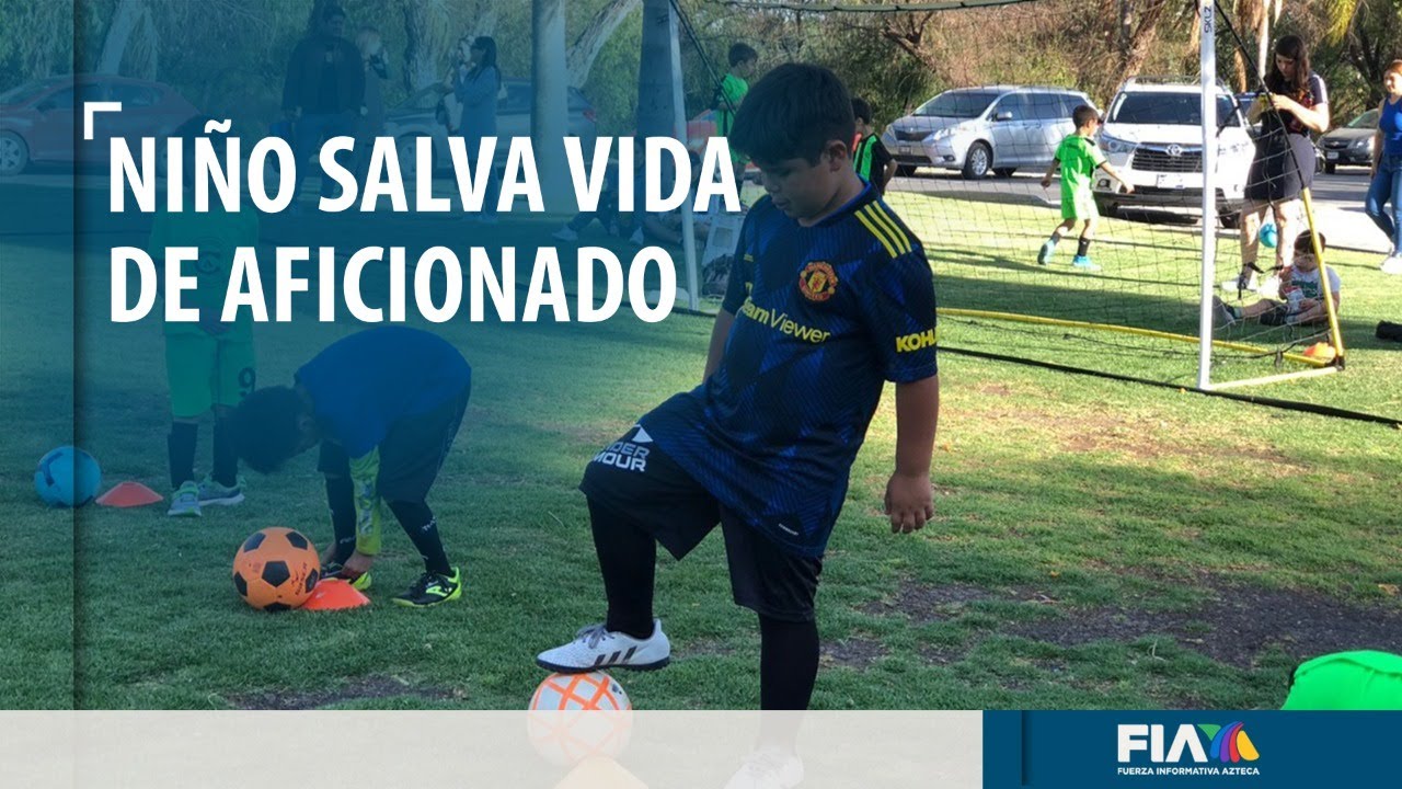 Adolfo, el pequeño ángel que salvó la vida de una pareja durante el Querétaro vs Atlas