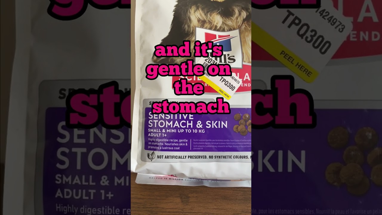 Hill's Sensitive Skin And Stomach Dry Dog Food Review #dogfood #veterinary