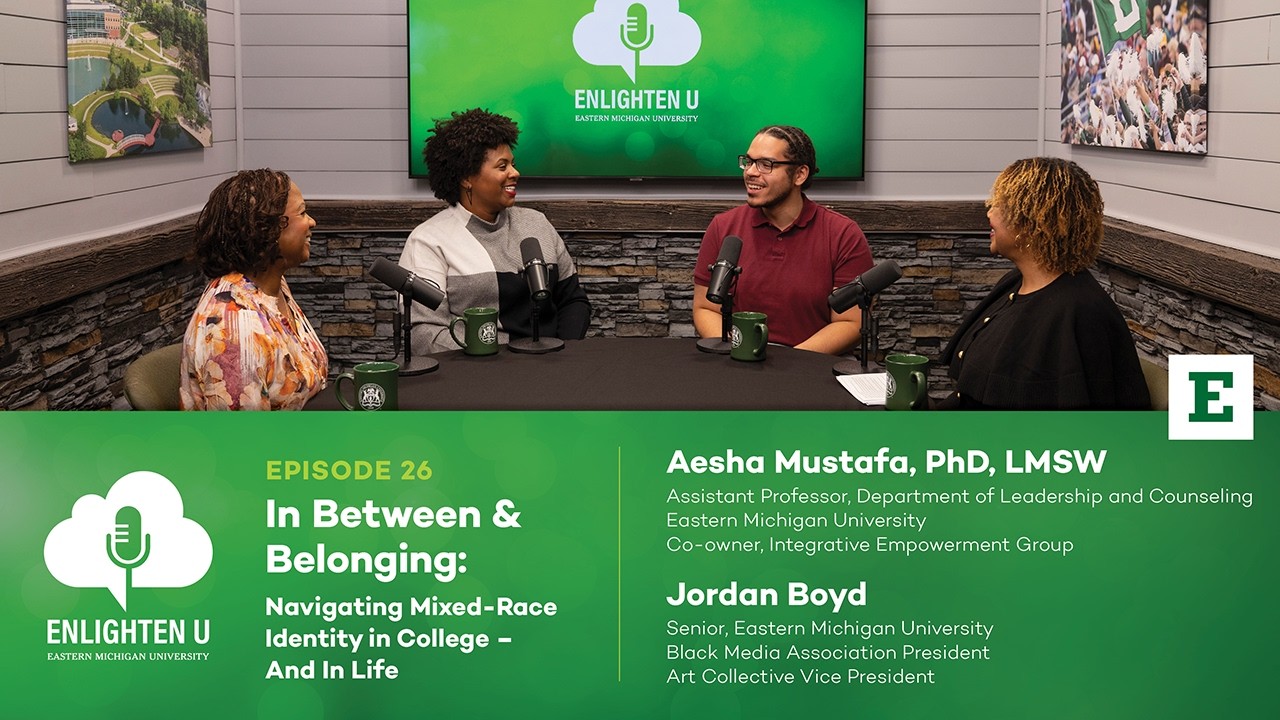 Enlighten U – In Between & Belonging: Navigating Mixed Race Identity on Campus — And Life – S3 • E26