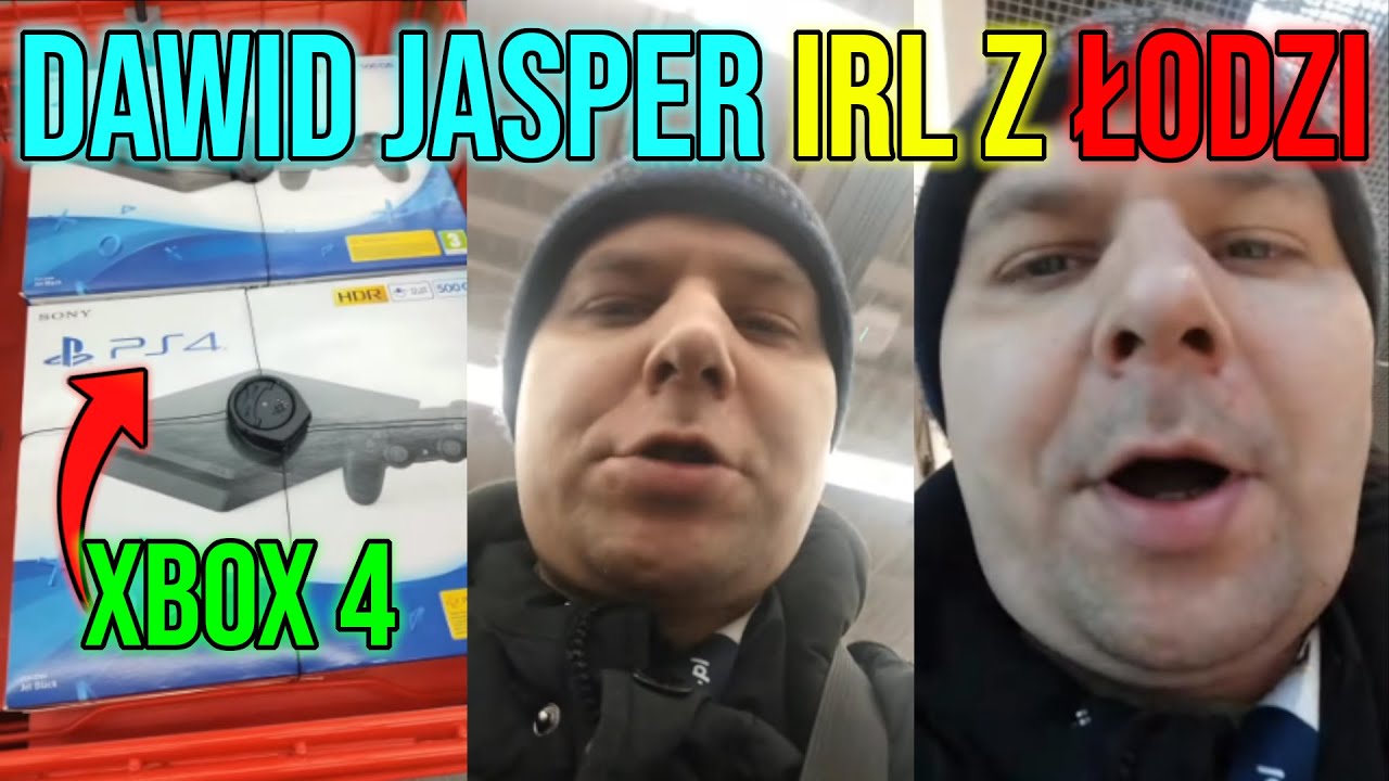 Dawid Jasper mini IRL z ŁODZI - zakupy, wyzywanie ludzi, podrywanie i inwestycja w EURO