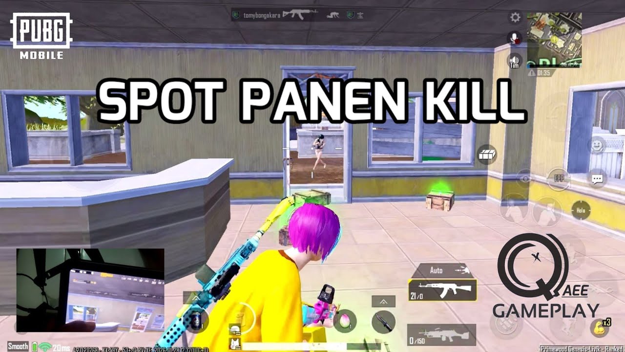 SPOT PALING ENAK UNTUK TURUN DI EVENT TERBARU BISA PANEN KILL || QAEE GAMEPLAY