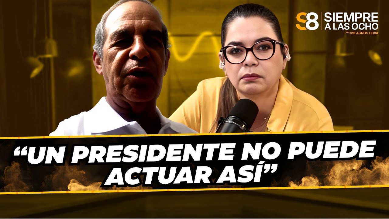 ¿CHIABRA asumiría la Presidencia si CENSURAN a JERÍ? El CANDIDATO responde | #S8