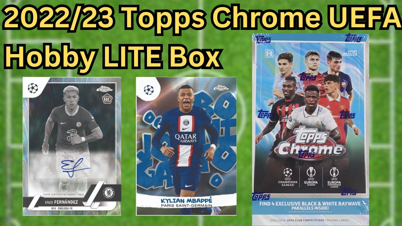 Copa America Soccer Card Opening! 2022/23 Topps Chrome UEFA Hobby LITE Box! Numbered Cards! Giveaway