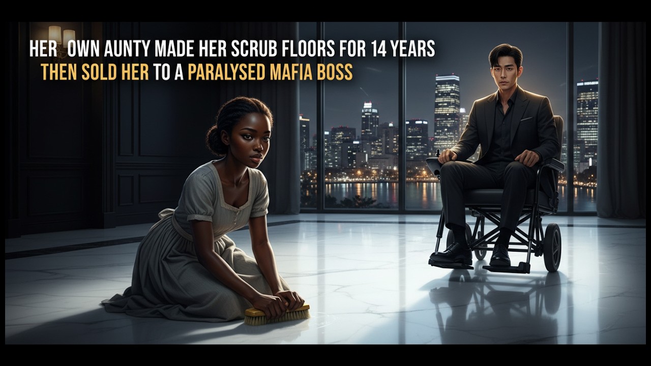 Her Aunty Sold Her to a Paralysed Mafia Boss — He Was the First to See Her... #romanticdrama #tales