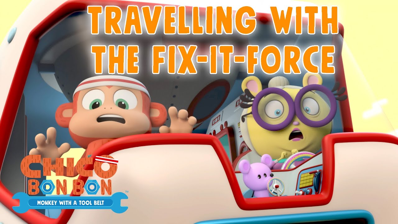 Travelling With the Fix-It-Force🛠| Chico Bon Bon Adventures | @Kidzuko