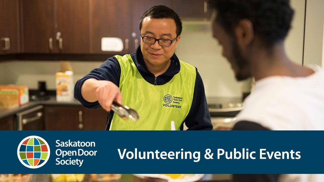 Saskatoon Open Door Society - Getting involved! Volunteering with us.