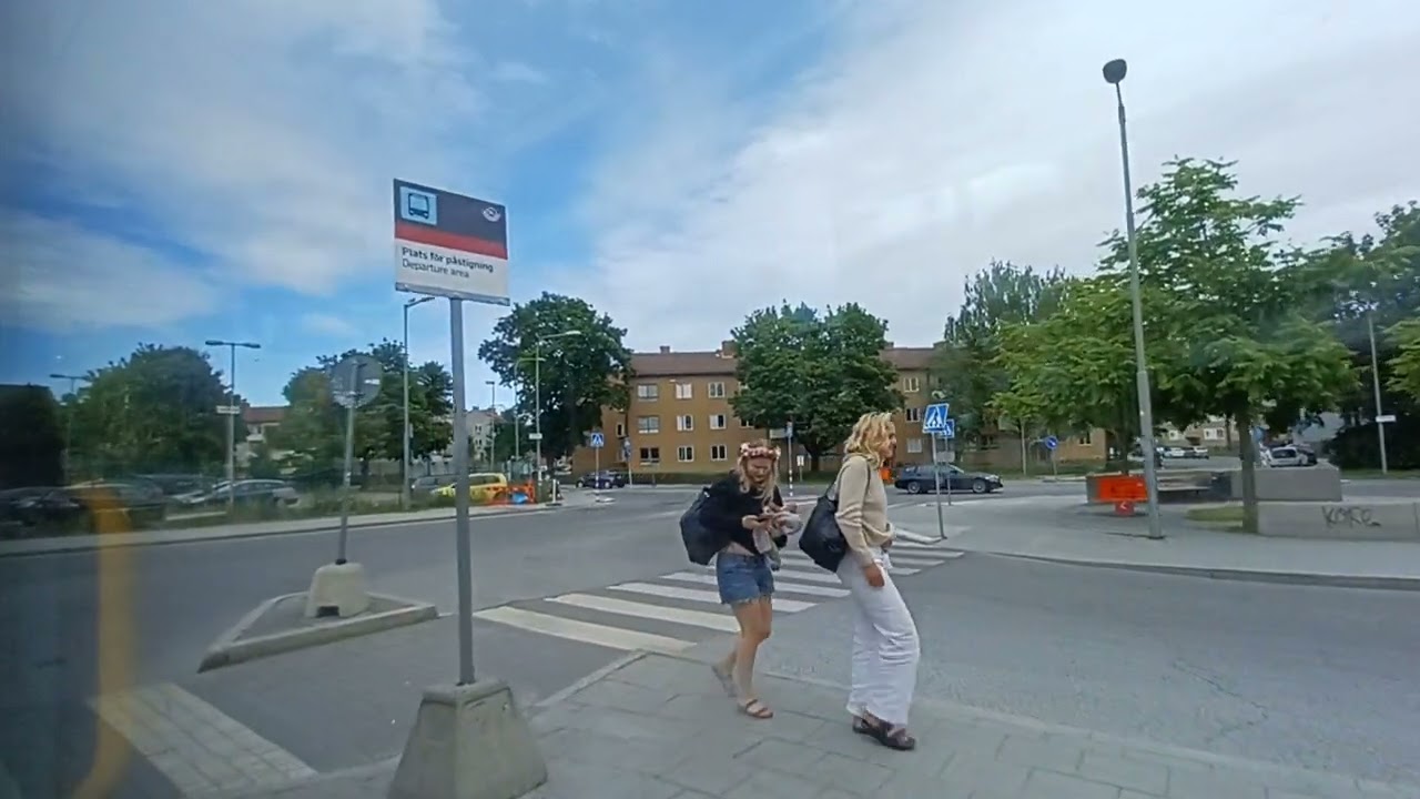 Buss 134 Från Liljeholmen Till Julitavägen