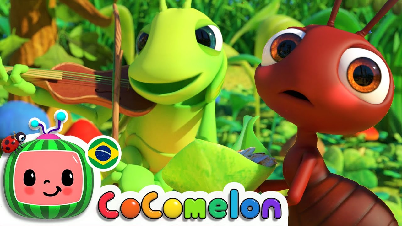 CoComelon em Português | A Formiga e a Cigarra | Músicas Infantis | Desenhos Animados