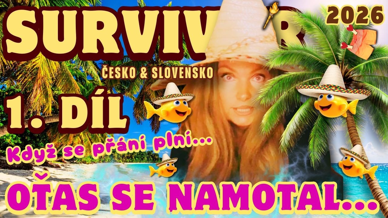 SURVIVÓR 1 | REKAP | #humor místy | 2026 #survivor2026 #survivorcs #recap #survivorczsk