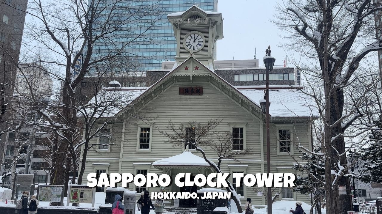 Visiting Sapporo Clock Tower in Winter