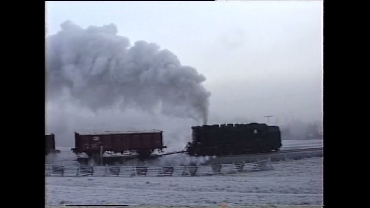 Güterzug Hasselfelde nach Stiege 02 1989