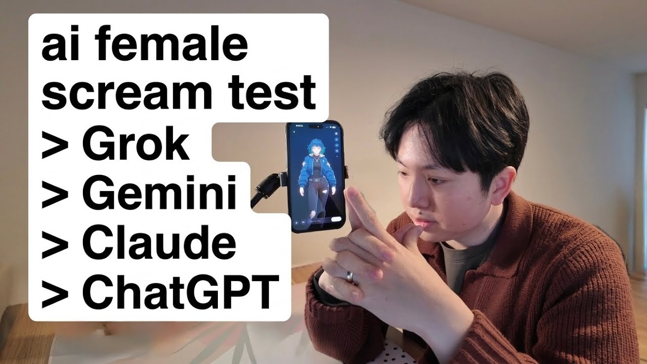 We got every ai to scream #claude #grok #chatgpt #gemini #ai