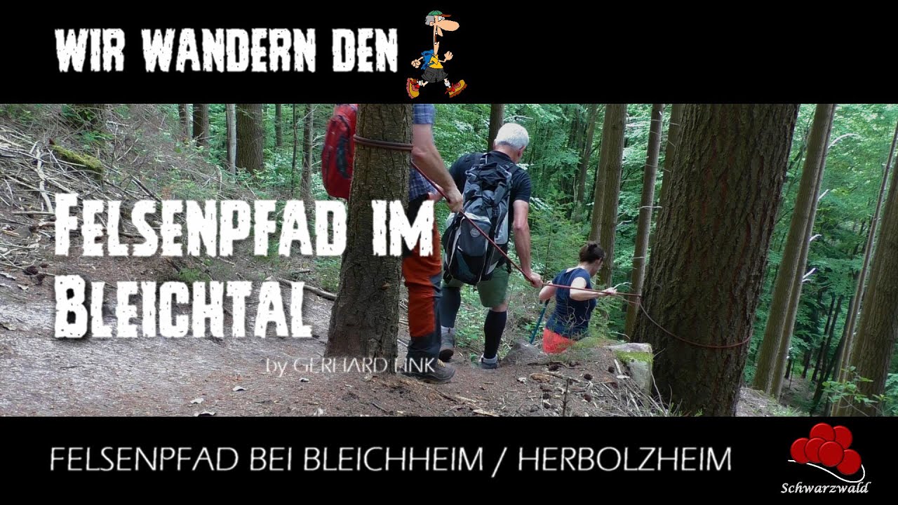 FELSENPFAD HERBOLZHEIM - BLEICHHEIM / DER SCHWARZWALD  🇩🇪 🥾 🌲 🌳🌻