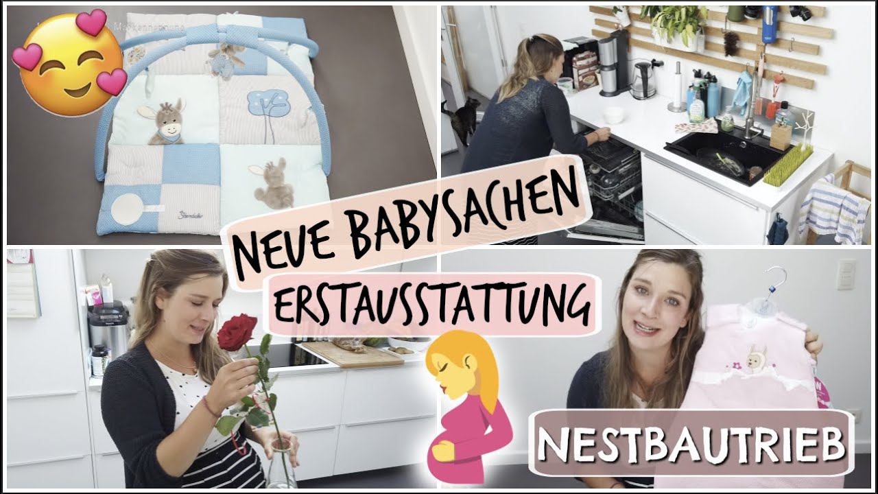 MITTEN im NESTBAUTRIEB l BABY ERSTAUSSTATTUNG (P) l HAUSHALTS VLOG l HelloCathi