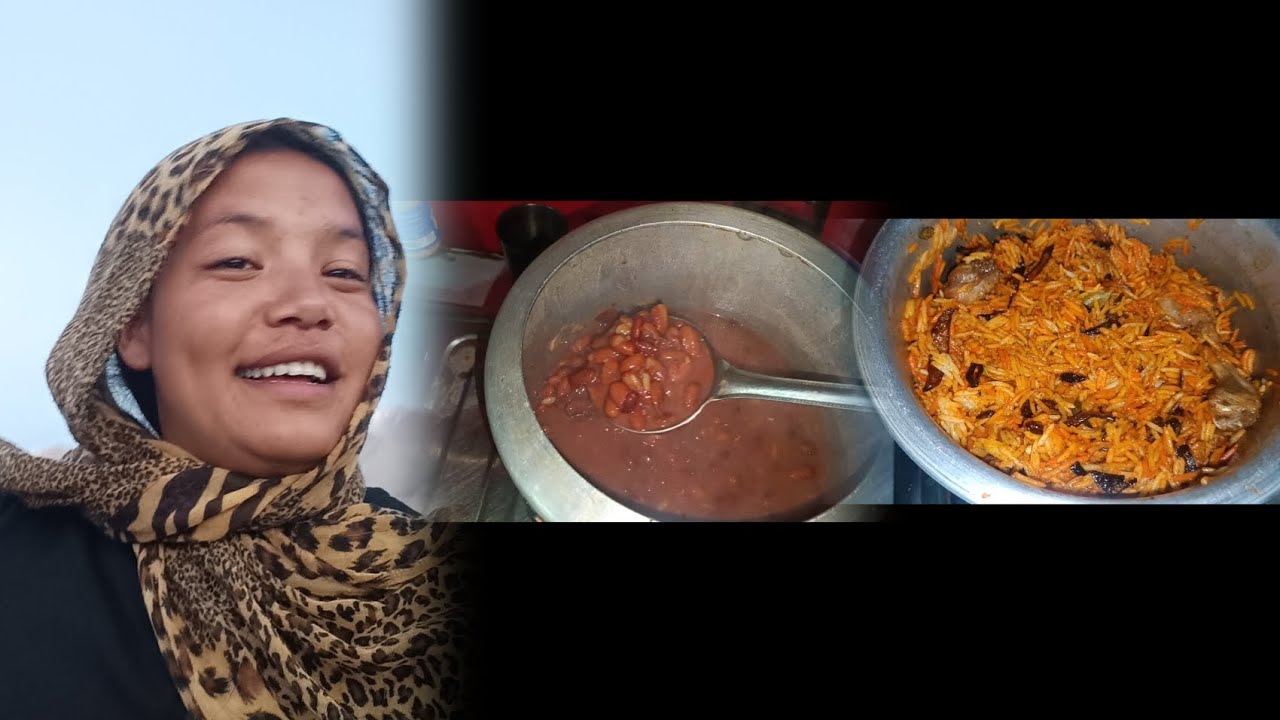 ||Iftar mai banaya rajma chawal and briyani||