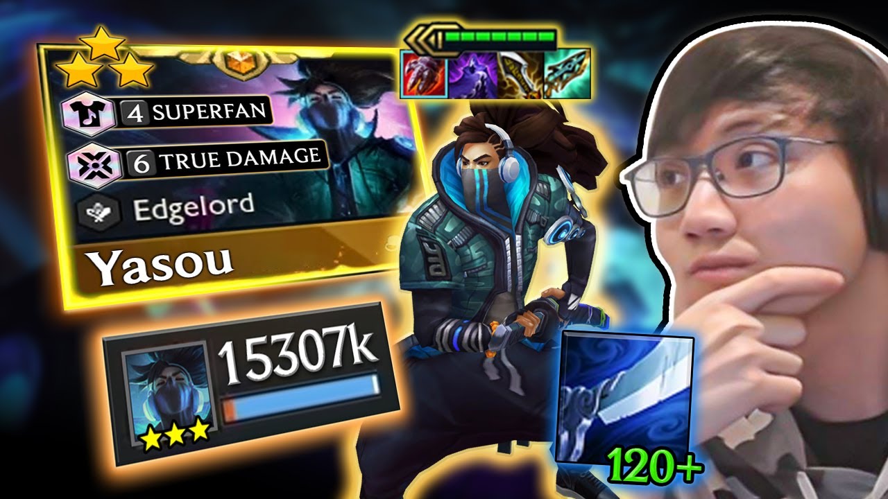 Infinite AD Stacking Yasuo 3 (120+ Stacks)