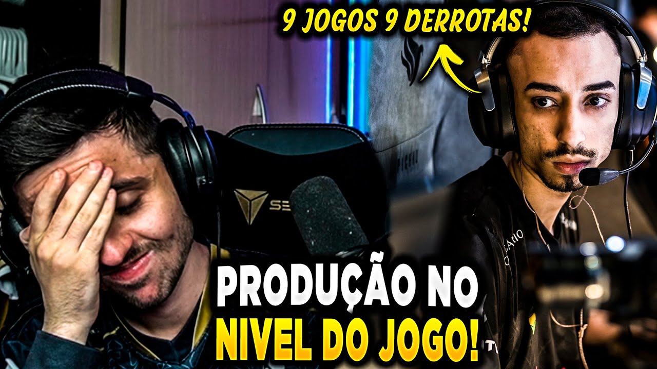 OS BASTIDORES DO PIOR TIME DO BR6! - RAZAH REACT