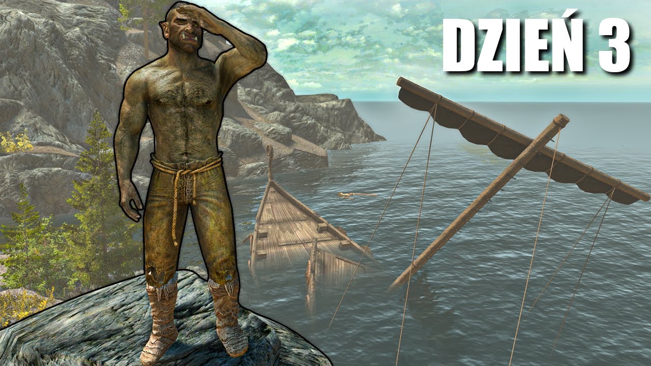 Skyrim, ale wylądowałem na bezludnej wyspie