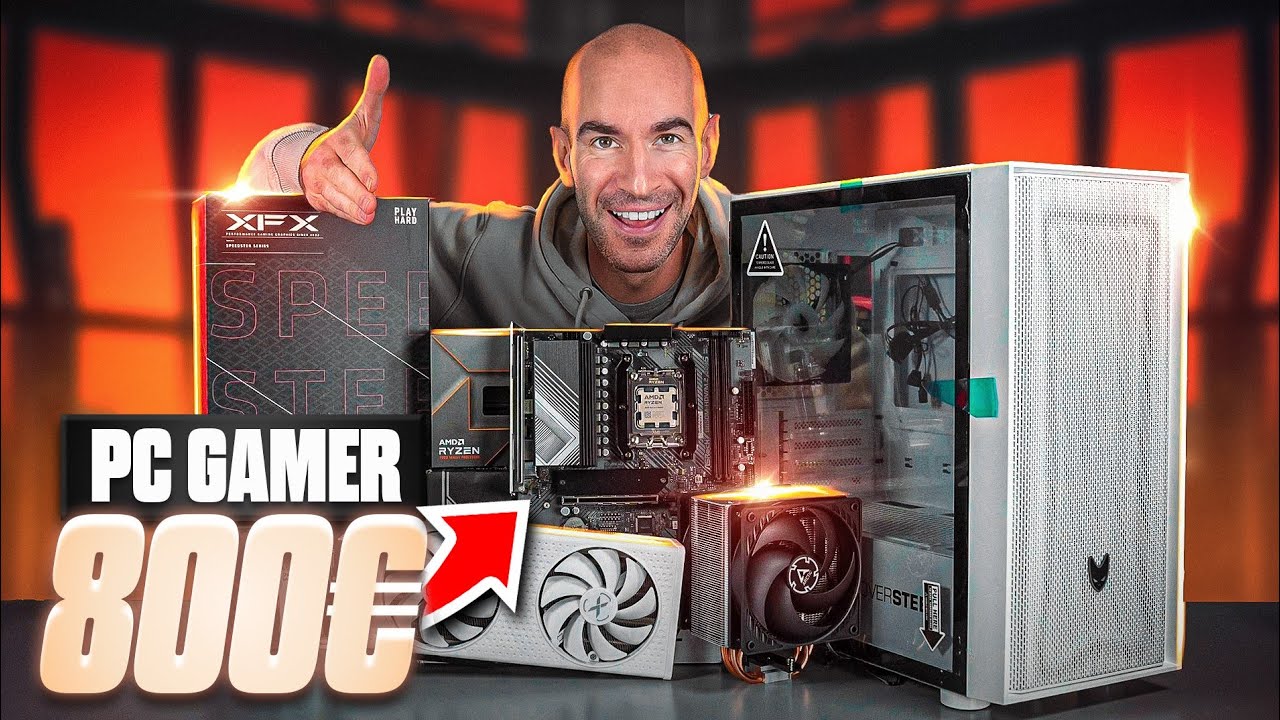 Je Monte un PC GAMER à 800€ en AM5 (variantes à 700€ et 1000€) Jeux en QHD 1440p