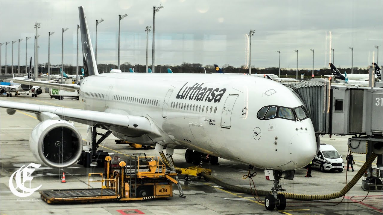 [FLIGHT REPORT ] LUFTHANSA A350-900 | New York Newark - Munich int.| Economy Basic