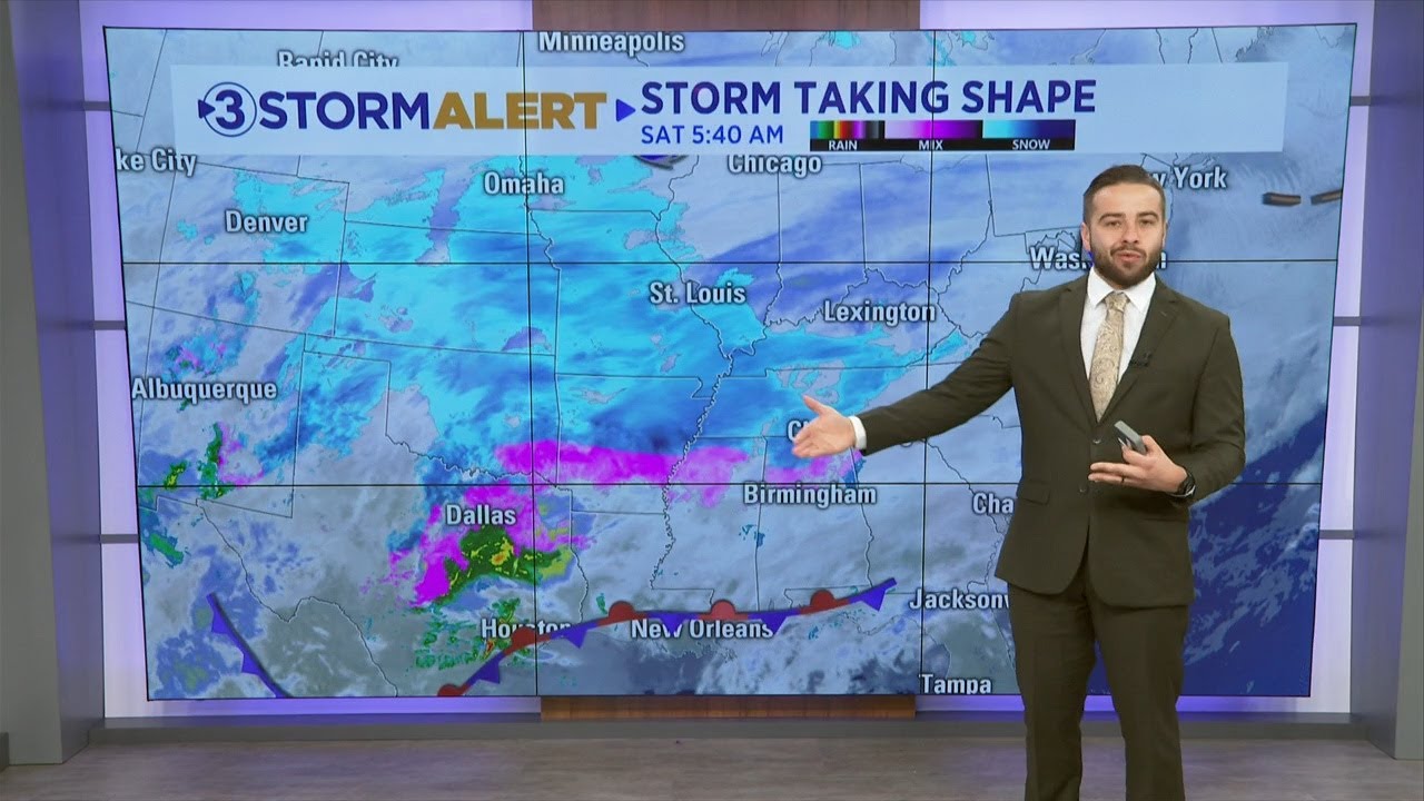 Clay Smith's Saturday weather