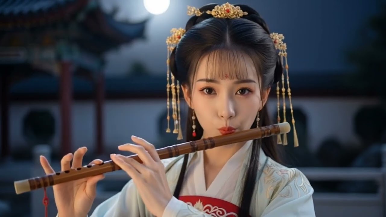 The flute is very beautiful.