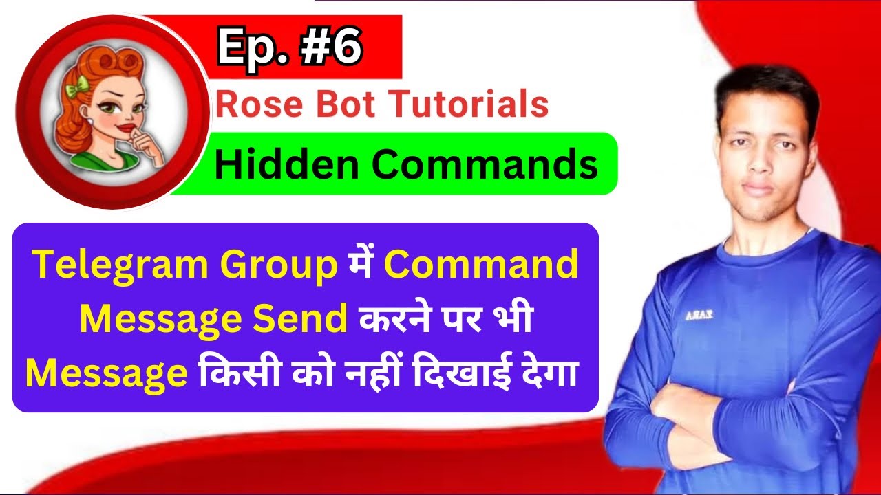 🔴 Ep 6 || How To Set Command in Rose bot Without Sending it in Group | Rose Bot Tutorial in Hindi