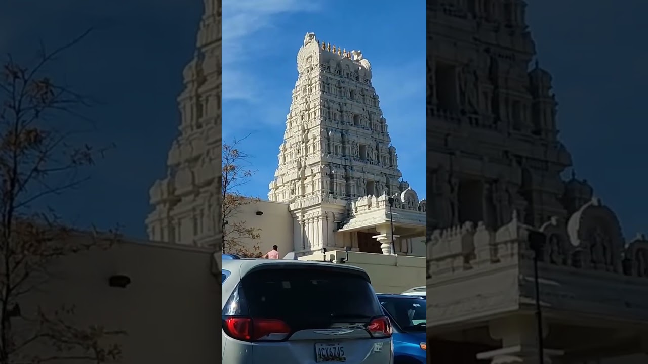 Murugan Temple of North America 🤲🏻🙌🏻🤲🏻 | Tamil Vlog  #tamilvlog #shorts #shortvideo #usa