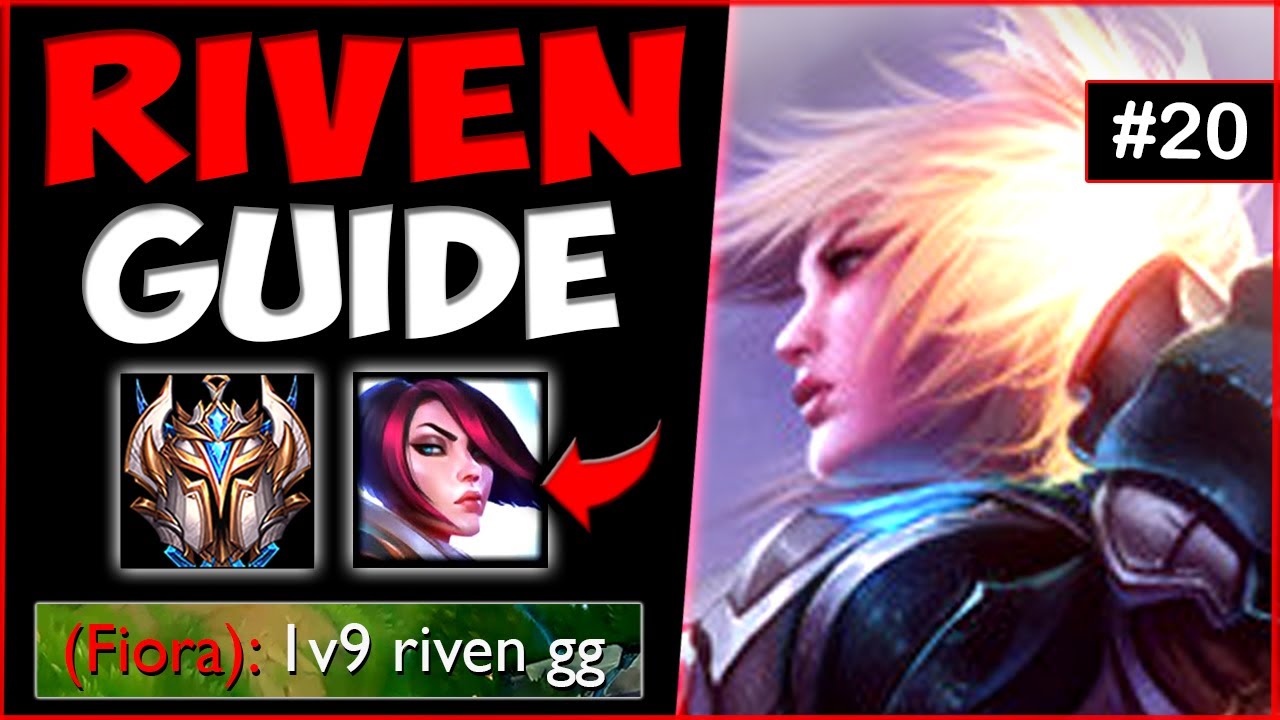 ✔ Riven vs Fiora Guide - #20 🔴 Season 10 Riven Guide - League of Legends