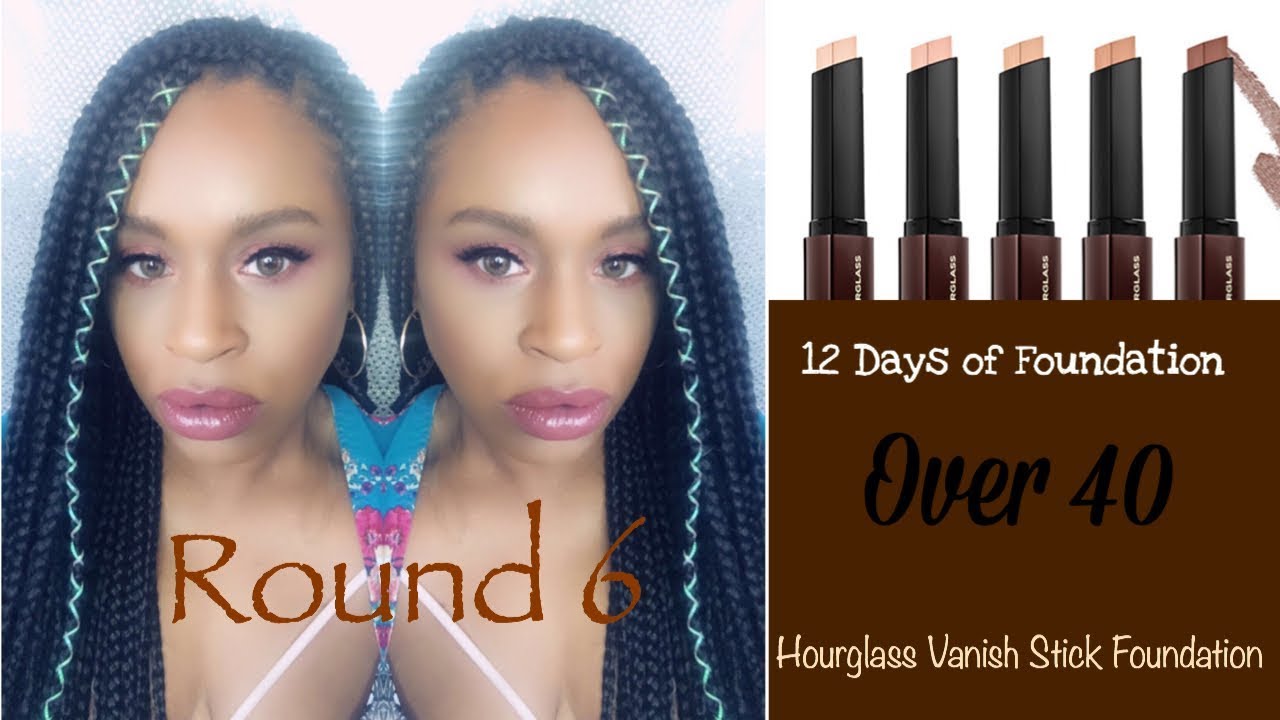 12 Days Of Foundation //Hourglass Vanish Stick Foundation//Over 40//Round 6
