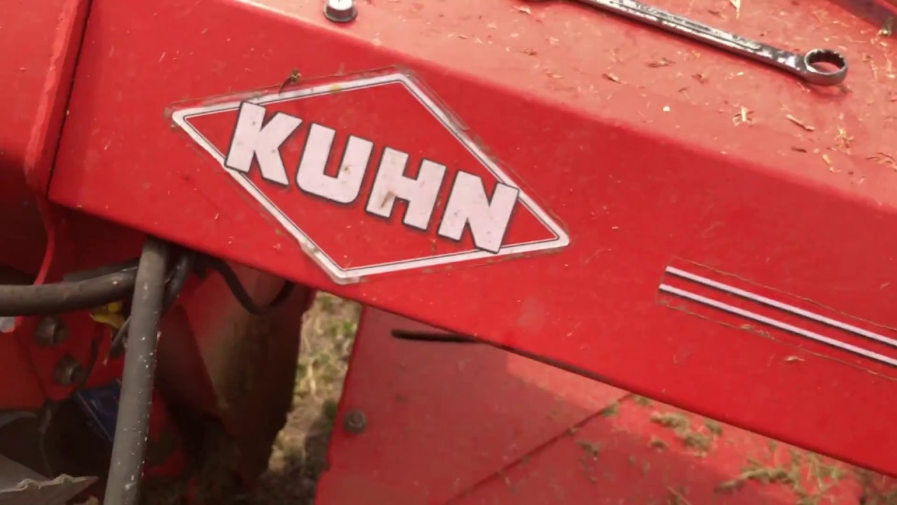 Minor Repairs on the Kuhn FC283 mower
