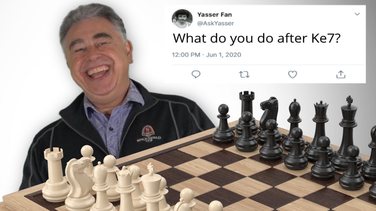 Yasser Seirawan Answers Chess Questions From Twitter | Ask Yasser Ep.2 | CHESSABLE