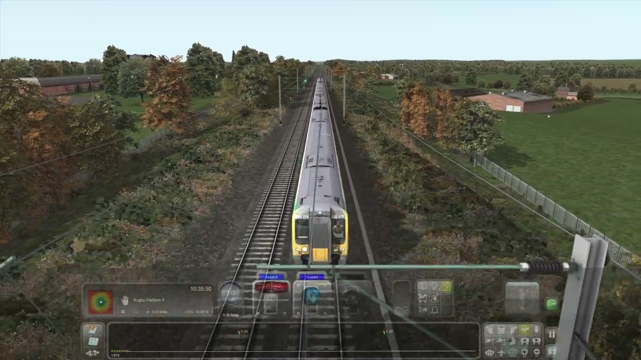 [Quick Drive]  Train Simulator:  WCML: 10:30 Coventry to Rugby.