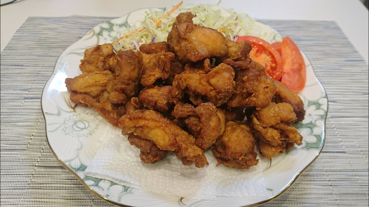 #Japanese fried chickenဂျပန်စတိုင်ကြက်ကြော်ကြော်နည်း။ရိုးရှင်းတယ်၊လွယ်ကူတယ်၊အရမ်းစားလို့ကောင်တယ်။