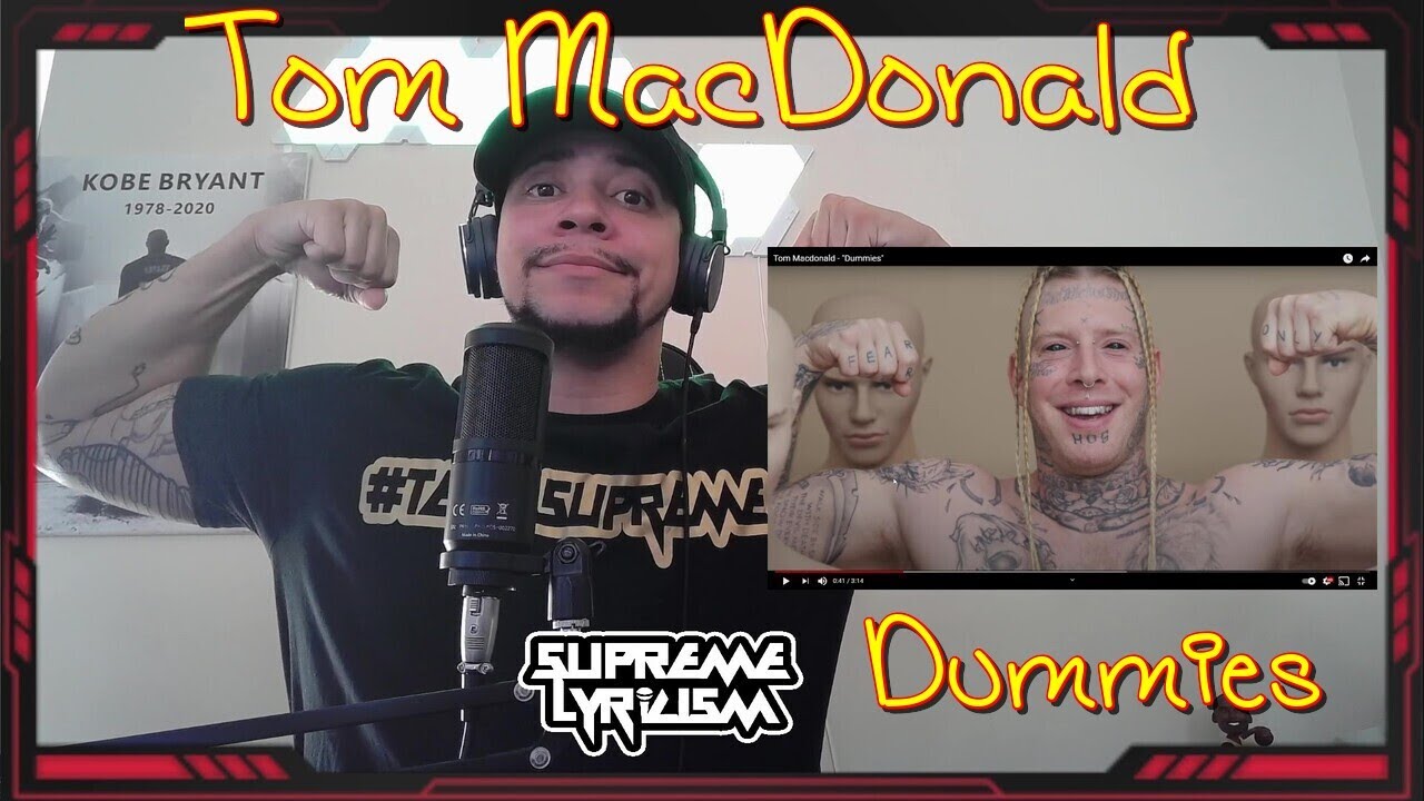 MY NEW RINGTONE!!!! Tom MacDonald - Dummies REACTION
