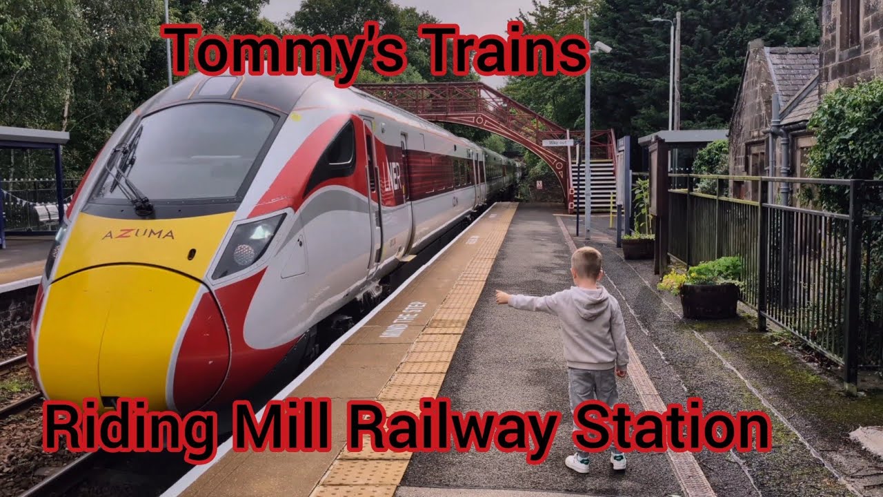 Tommy's Trains - Riding Mill featuring Diverted Azumas