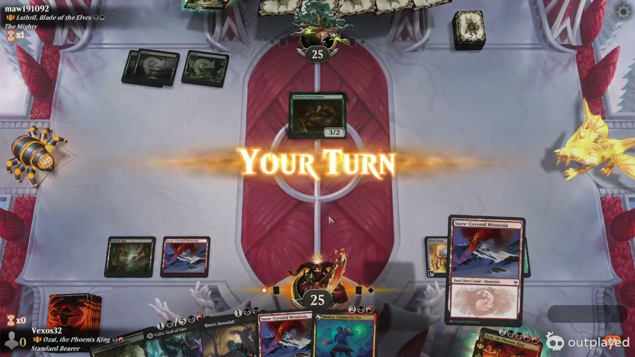 MTG Arena - Brawl ( Ozai, The Phoenix KIng )