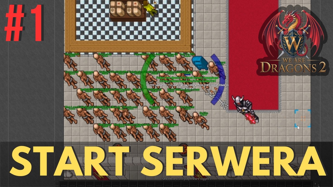 WAD2: Ciężki Start i Walka o Respy! ⚔️ Tibia Custom OTS Gameplay PL
